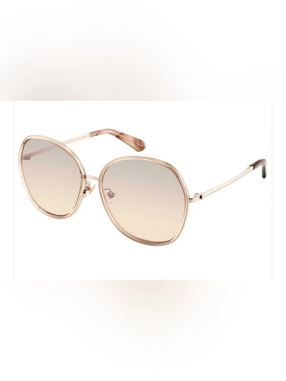 KATE SPADE Coralina Women’s Beige Round Sunglasses